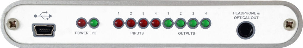ESI MAYA44 USB+ audio interface front side